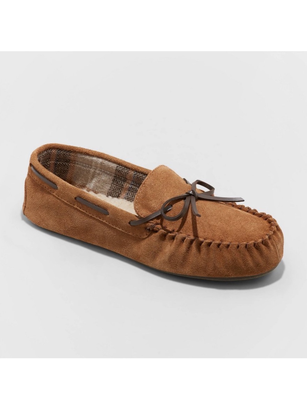 Boy’s Goodfellow & Co Chestnut Moccasin Slippers